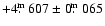 $+4\hbox{$.\!\!^{\rm m}$ }607\pm 0\hbox{$.\!\!^{\rm m}$ }065$
