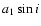 $a_1 \sin i$