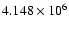 $4.148 \times 10^6$