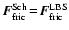 $\vec{F}_{\rm fric}^{\rm
Sch}\!=\!\vec{F}_{\rm fric}^{\rm LBS}$