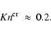 \begin{displaymath}Kn^{\rm cr} ~\approx~ 0.2 .
\end{displaymath}