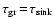 $\tau_{\rm gr}\!=\!\tau_{\rm sink}$