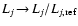 $L_j\!\to\!L_j/L_{j,\rm ref}$