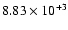 $8.83\times10^{+3}$