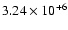 $3.24\times10^{+6}$
