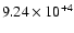 $9.24\times10^{+4}$