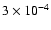 $3\times 10^{-4}$