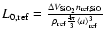 $L_{0, \rm ref}=\frac{\Delta V_{\rm SiO_2}
n_{\rm ref, SiO}}{\rho_{\rm ref}\frac{4\pi}{3}
\langle a \rangle_{\rm ref}^3}$