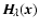 $\vec{H}_{\!\lambda}(\vec{x})$