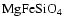 $\rm MgFeSiO_4$