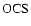 $\rm OCS$