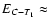$E_{C-T_{1}} \approx $