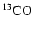 $^{13}{\rm CO}$