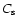 $C_{\rm s}$