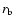 $r_{\rm b}$