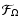 ${\cal F}_{\Omega}$