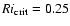 $Ri_{\rm crit} =
0.25$