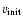 $v_{\rm init}$