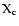 ${\rm X}_{\rm c}$