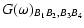 $\displaystyle G(\omega)_{B_1B_2,B_3B_4}$