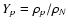 $Y_p=\rho_p/\rho_N$