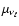 $\mu_{\nu_\ell}$
