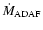 $\dot M_{\rm ADAF}$