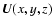 ${\vec U}(x,y,z)$