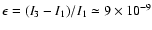 $\epsilon=(I_3-I_1)/I_1\simeq 9\times
10^{-9}$