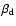 $\beta_{\rm d}$