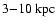 $3{-}10
{\rm ~kpc}$