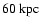 $60 {\rm ~kpc}$