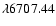 $\lambda 6707.44$