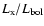 $L_{\rm x}/L_{\rm bol}$