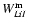 $W_{Li{\sc I}}^{\rm m}$