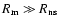 $R_{\rm m} \gg R_{\rm ns}$