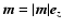 ${\vec m}=\vert{\vec m}\vert{\vec e}_z$