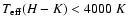 $T_{{\rm eff}}(H-K) < 4000 ~K$