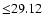 $ {\leq} 29.12$