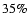 $35\%$