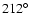 $212^{\circ}$