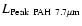 $L_{\rm Peak~PAH~7.7\mu m}$