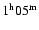 ${\rm 1^{h} 05^{m}}$