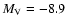 $M_{\rm V} = -8.9$