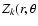 $Z_k(r,\theta$
