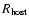 $R_{\rm host}$