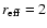$r_{\rm eff} = 2$