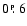 $0~\hbox{$.\!\!^{\scriptscriptstyle\rm p}$ }6$