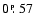 $0~\hbox{$.\!\!^{\scriptscriptstyle\rm p}$ }57$