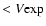 $<V{\rm exp}$